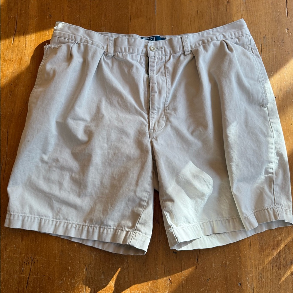 Polo Men's 40 Tan Shorts